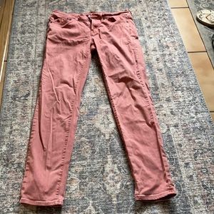 J.Crew rust color jeans size 27